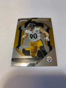 2023 Panini Prizm Football TJ Watt EMERGENT INSERT!  - Picture 1 of 1