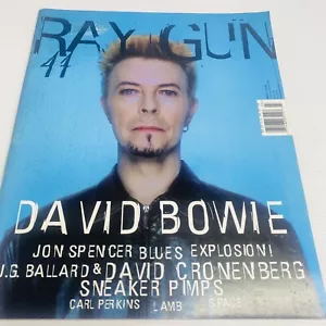 ZAPATILLAS DE COLECCIÓN RAY GUN REVISTA MARZO 1997 #44 DAVID BOWIE JON SPENCER PROXENETAS - Imagen 1 de 11