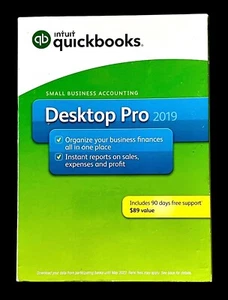 INTUIT QUICKBOOKS ~ DESKTOP PRO 2019 ~ NUEVO SELLADO ~ Software de contabilidad empresarial - Imagen 1 de 6