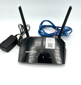 Netgear AC1000 Dual-Band WLAN Router R6080 mit Netzteil & Ethernet Bundle - Bild 1 von 3