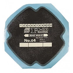 Rema Tip Top PN04 Crossply 120mm Repair Patches Agri Tractor Farm