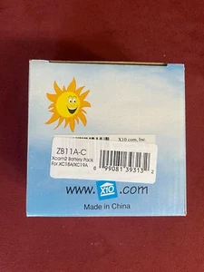 X10 Model ZB11A-C Battery Pack--New - Picture 1 of 2