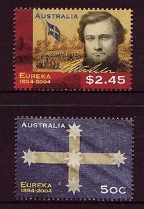 Australien 2004 Eureka Stockade Sg 2396-2397 Fein Gebraucht - Picture 1 of 1