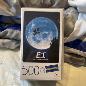 Jigsaw Puzzle BLOCKBUSTER E.T. The Extra Terrestrial 500 PieceComplete Christmas - Picture 1 of 4
