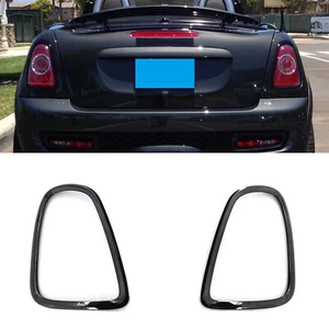 Glossy Rear Tail Light Ring Surround Cover Trim For Mini Cooper R56 R57 R58 R59 - Picture 1 of 10