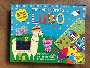 FARMER LLAMA'S LUDO Action game & Activity Book for children - Picture 1 of 2