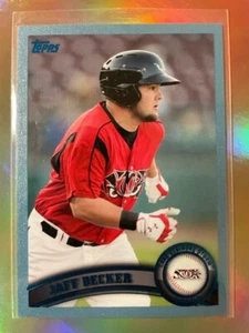 Jaff Decker 2011 Topps Pro Debut #149 BLUE Parallel 099/309 (L. E. Storm) - Bild 1 von 2