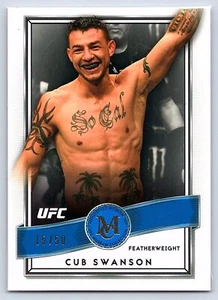 2016 Topps Museum Collection #33 Cub Swanson Blue /50 - Picture 1 of 2