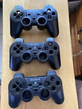 3X Sony Playstation 2 PS2 Black Shell Only (Front & Back) Good Shape Authentic