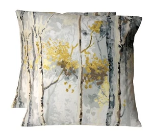 2 x Prestigious Textiles Silver Birch Shadow Cushion Covers 16" 18" 20" 22" - Picture 1 of 3
