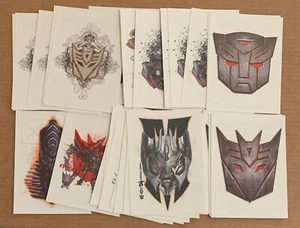 2009 Topps Transformers Revenge of the Fallen Temporary Tattoo #1-10 You Pick! - Picture 1 of 10