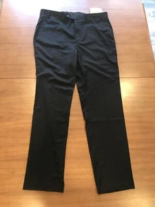 NWT! Men's Calvin Klein Jinny Modern Fit Dress Pant Slacks Black 38x34 Stretch - Picture 1 of 8