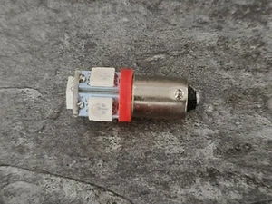 5 x Flipper LED Bajonette BA9S ( 5 SMD ) 12 V DC Rot - Bild 1 von 2