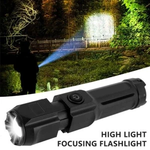 Wiederaufladbare 990000LM LED Taschenlampe taktische Polizei superhelle Taschenlampe zoombar - Bild 1 von 11