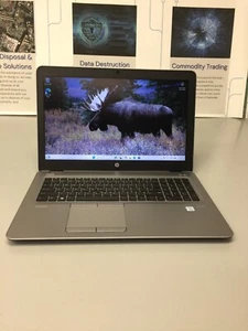 HP EliteBook 850 G3 15.6" (256GB Core i5 6th gen 2.30GHz 8GB RAM WIN 11 PRO - Picture 1 of 18