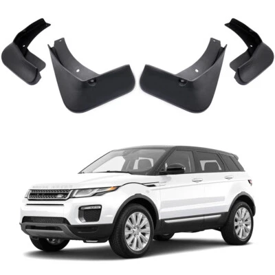 4Pcs Car Mud Flaps Splash Guard Mudguard Fender for 2016-2018 RANGE ROVER EVOQUE - Image 1 of 4