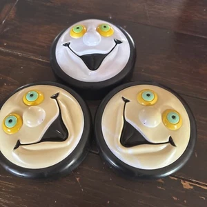 Vintage push button Halloween face lights cute - Picture 1 of 5