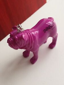 Key Ring with Pink Bulldog designed by Melia, Innside