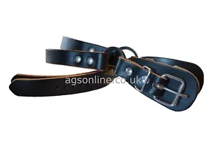 Tree Climbing Spikes Leather Ankle Straps - Adjustable, Durable, Universal Fit - Picture 1 of 6