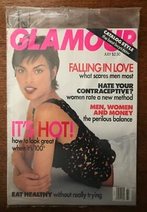 Magali Amadei - Glamour magazine - July 1994 - Factory sealed!  Falling In Love - Picture 1 of 5
