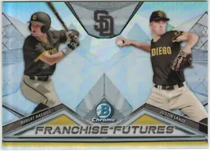 Bowman Draft 2020 Cromo Franchising Futures Rifrattore Lange Robert Hassell /250 - Foto 1 di 6