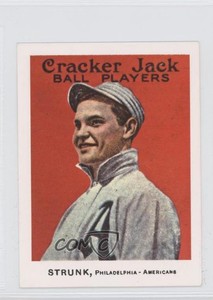 1972 TCMA 1915 Cracker Jack Reprints Amos Strunk #33