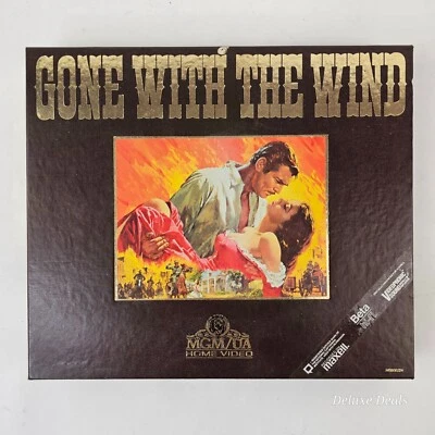 Gone With The Wind | MGM Home Video, 2 Tape VHS Deluxe Edition Box Set (1985) - Image 1 of 3