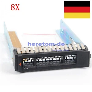 8x 2.5" SAS SATA Bay Caddy für Lenovo ThinkSystem SR158 SR250 Rack Server - Bild 1 von 4