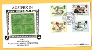 BENHAM - BOCS(2)31 1984 FDC - BRITISH COUNCIL - Shs AUSIPEX '84, MELBOURNE - Picture 1 of 2