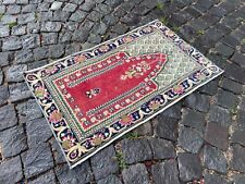 Handmade rug, Small rug, Doormats, Turkish rug, Vintage rug | 1,7 x 2,8 ft