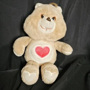 Vintage 1983 Kenner Care Bears Tenderheart 13" Stuffed Plush Red Heart, *USED* - Picture 1 of 8