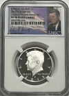 2015 S NGC PF70 ULTRA CAMEO PROOF SILVER KENNEDY HALF DOLLAR SIGNATURE LABEL