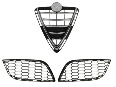 Parrilla central + parrilla interior izquierda + derecha apta para ALFA ROMEO Giulietta 2013 - 2016 Foto 1 de 4