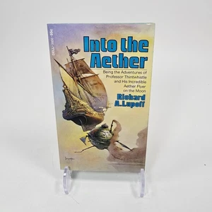 INTO THE AETHER~RICHARD A. LUPOFF~DELL~PB 1st PRINT~JAN 1974~FRAZETTA COVER~NEW - Bild 1 von 4