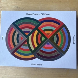 MoMA Frank Stella 750 Piece Shaped Puzzle by Galison 2019 With Poster - Picture 1 of 2