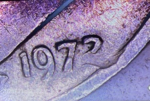1972 dime grease-filled die error or a struck-through grease - Picture 1 of 3