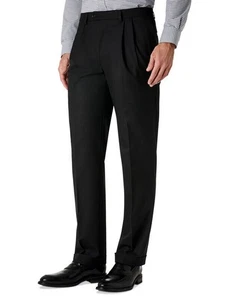 Ralph Lauren Men's Classic-Fit Pleated Dress Pants 36 X 34 NEW $95 NIBBPCEY0003 - Picture 1 of 4