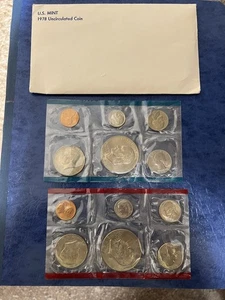 1978 Uncirculated Coin Set U.S Mint in Original Government Packaging - Picture 1 of 2