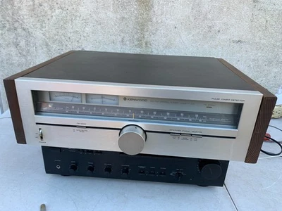 Kenwood KT-615 Vintage AM/FM Sintonizador Estéreo Detector de Conteo de Pulsos Hecho en Japón Foto 1 de 4