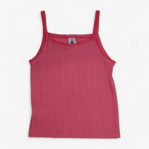 Petit Bateau, Pink Strappy Vest Pointelle, 5-6 Years 33AF3B9B25A9/1 - Picture 1 of 6