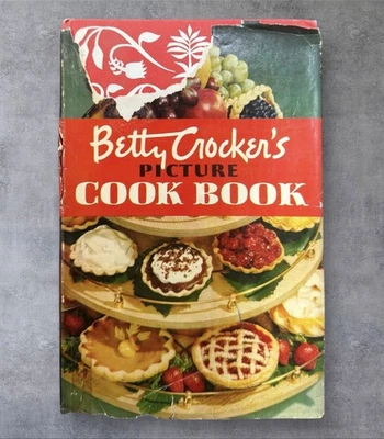 Betty Crocker Picture Cookbook with Dust Jacket 1st Edition 3rd Printing 1950 - Image 1 of 4