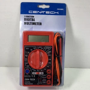 Multitester digitale Centech Cen-Tech 7 funzioni #98025 multimetro con cavi - Foto 1 di 4