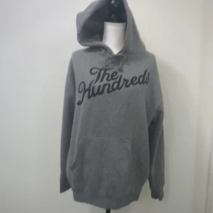 Sudadera con capucha The Hundreds Stalker Adam gris jaspeado ADAM BOMB SQUAD abs talla M - Imagen 1 de 9