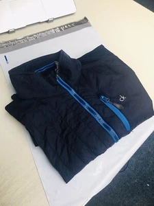 Calvin Klein Golfjacke Windbreaker blau Herren wattiert gesteppt Golfmantel Weste - Bild 1 von 8