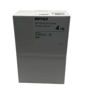 NEW Buffalo OP-HDH2U-5Y Series 4TB Hard Drive OP-HD4.0H2U-5Y - SATA 6Gb/s SEALED - Picture 1 of 6