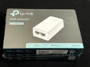 PoE Adapter Injector TP-Link TL-POE2412G 24V DC Passive Wall Mount Plug-and-Play - Picture 1 of 6