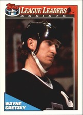 1991-92 Topps Kings Hockey Card #224 Wayne Gretzky LL