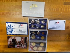2007 S US Mint Proof Set - 14 Coins - Picture 1 of 6