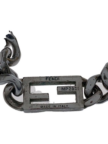 Collana uomo FENDI in argento con top usata