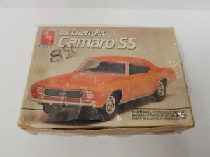 Vintage 1/43 AMT '69 Chevrolet Camaro SS Model-New-Factory Sealed Bags-Open Box - Picture 1 of 16
